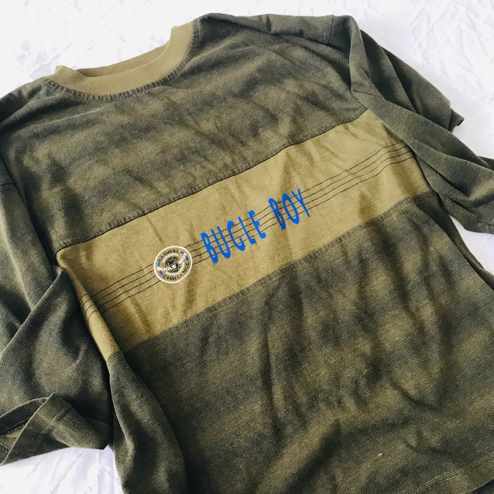 Vintage 90’s Bugle Boy 3/4 sleeve shirt